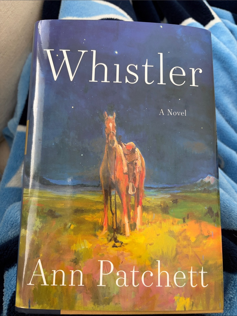 "Whistler" - Blue Cover Hardcover
